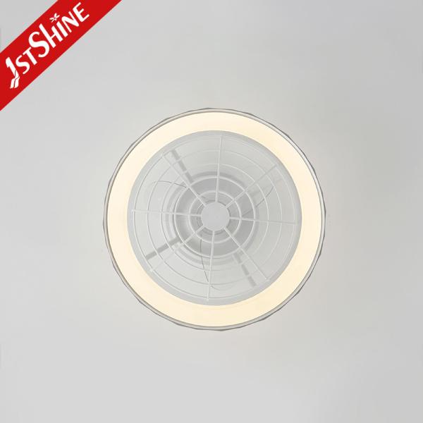 Ventilador de teto LED com comando remoto e lâmina ABS