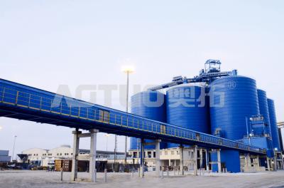 Transport Fixed Belt Conveyor For All Kinds Of Powder Granule Block Materials