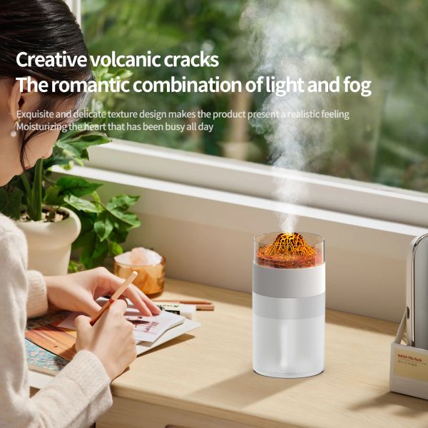 Smart Home Mini Portable Ultrasonic Humidifier with Color Changing LED USB Powered