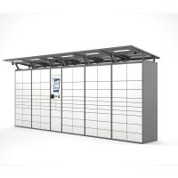 24 Hours Outdoor With Canopy Electronic Smart Delivery Locker For Residential Office Buildings