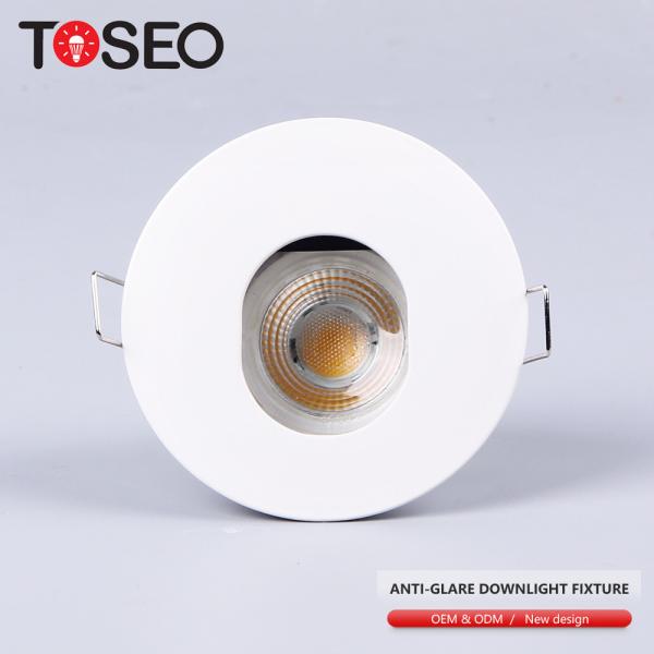 5w 6w 7w Recessed o dispositivo elétrico de Downlights antiofuscante morre carcaça