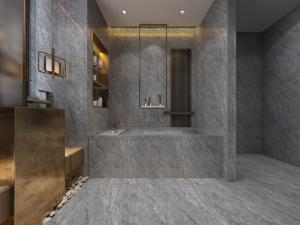 800x800mm Polished Glazed Gray Marble Floor Tile