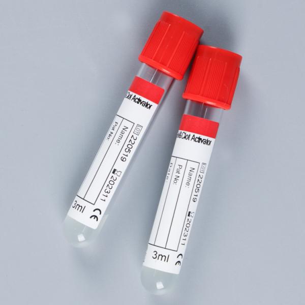 Screw Cap Red Top Sterile Color Blood Sampling Vacuum Collection Tubes Трубки собрания вакуума забора крови цвета красного верха завинчивой пробки стерильные