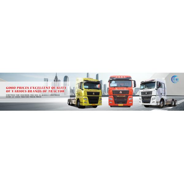31-40t Load Capacity Used HOWO371HP Tractor Transport Truck with Hydraulic Steering