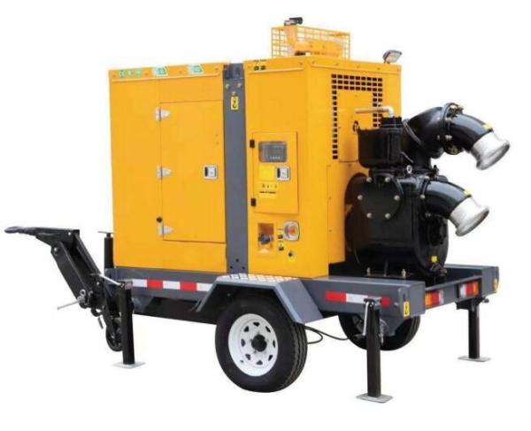 6 Diesel Engine Water Pump Trailer Type 350m³/h