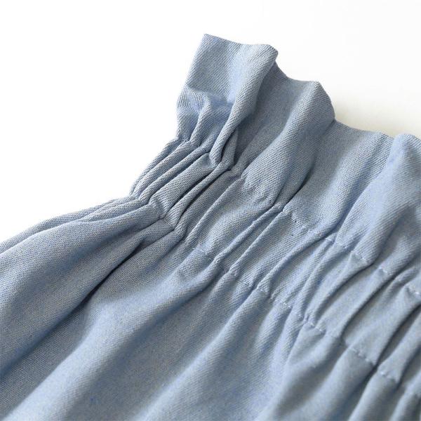 Factory customized New Navel Crop Flounces Short Sleeve Trousers Jean Suit For Women