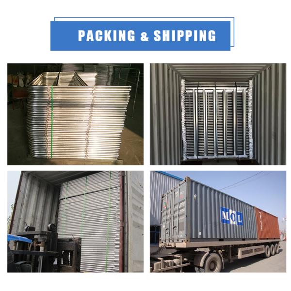 Q235 Hot Dip Galvanized 1.8m High Heavy Duty Cattle Panel