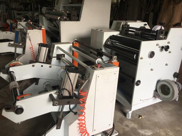 Ruiting Paper Slitting Rewinding Machine , Plastic Film Slitting Machine 1000mm