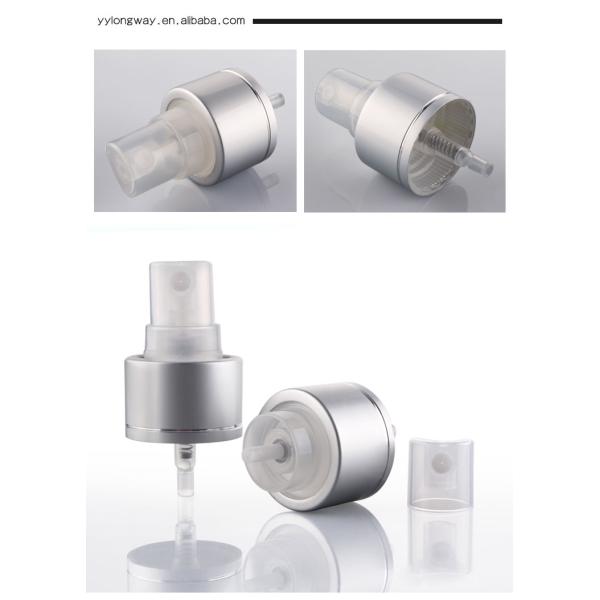 Cosmetic Usage Fine Mist Sprayer , Aluminum 24/410 Fine Mist Paint Sprayer