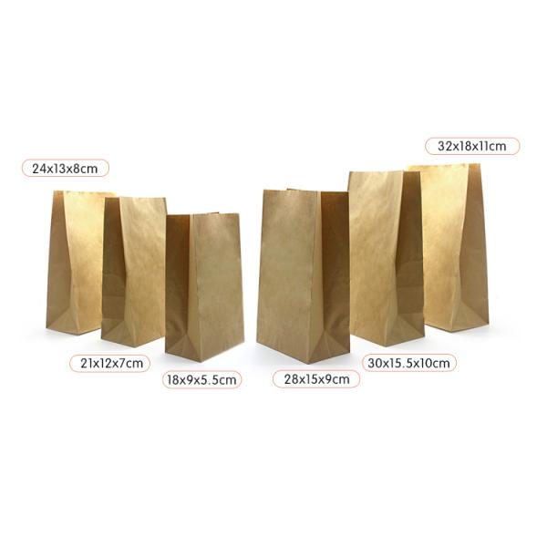 бумажные мешки качества еды лапши макаронных изделий 40gsm с OEM сумок упаковки плодов пластикового окна сухим