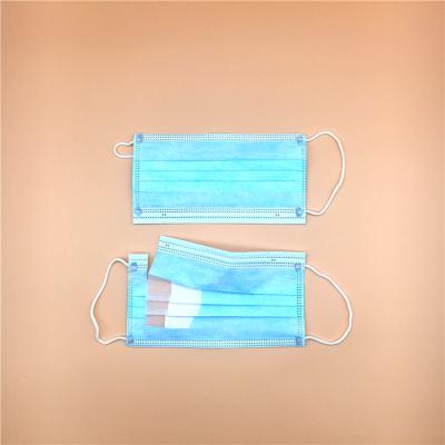 Adult Size 3 Ply Anti Dust Surgical Disposable Mask Skin Friendly Waterproof