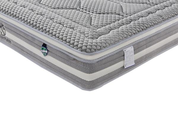 Graphene Fabric Luxury Pocket Mattress With Latex Foam For Cool Supportive Sleep