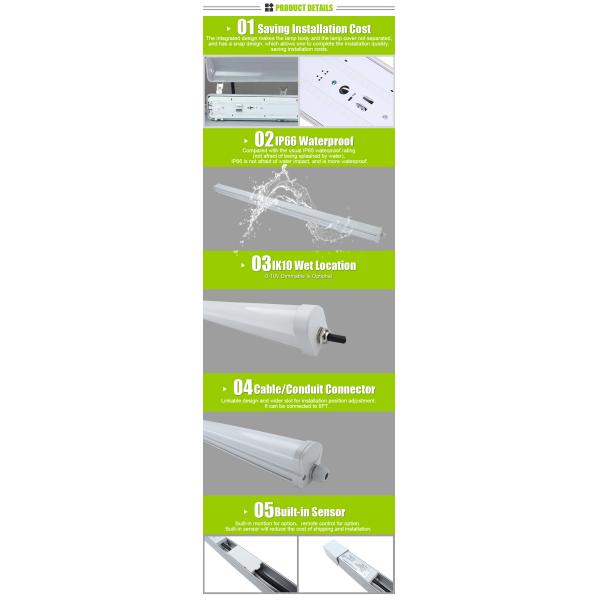 3500k/4000k/5000k Color Temperature High Bay Light Fixture for Warehouse LED Lighting