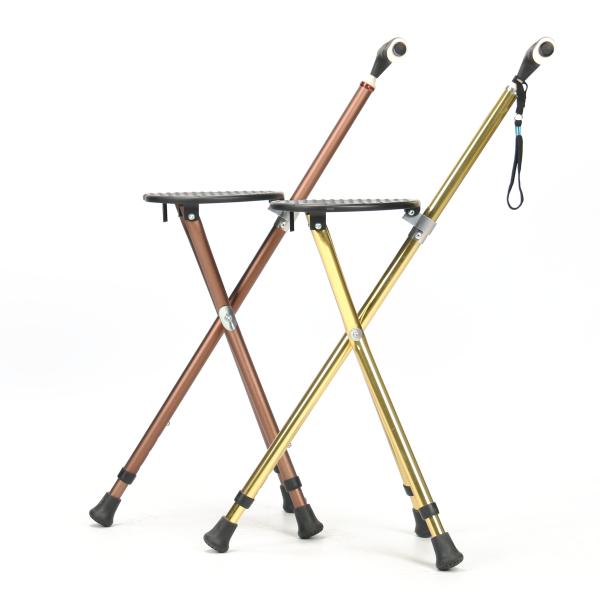 Многофункциональный идти подвижности помогает костылю с тросточкой света стула пожилой алюминиевой медицинской