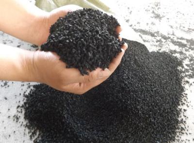 Anti Slip SBR Rubber Crumb 1mm - 3mm 2mm - 4mm Artificial Turf Black Pellets