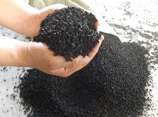 Multi Size Astro Turf Rubber Pellets Red Artificial Turf Rubber Pellets Customized