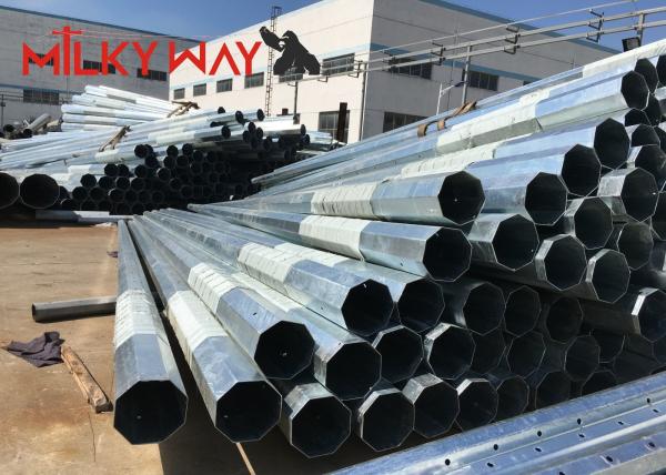 9M 11M 12M 14M High Voltage Low Price  Electrical Steel Power Pole