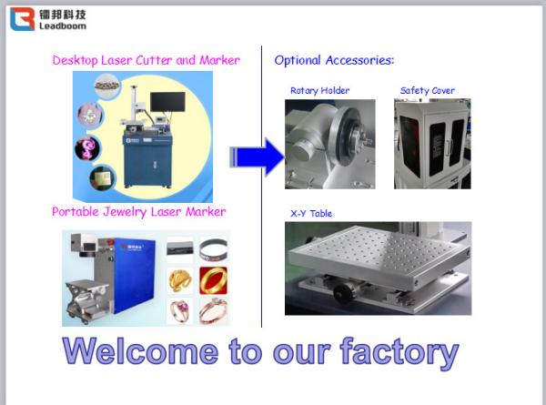 Metal Engraving Portable Laser Marking Machine USB Software CE Certification