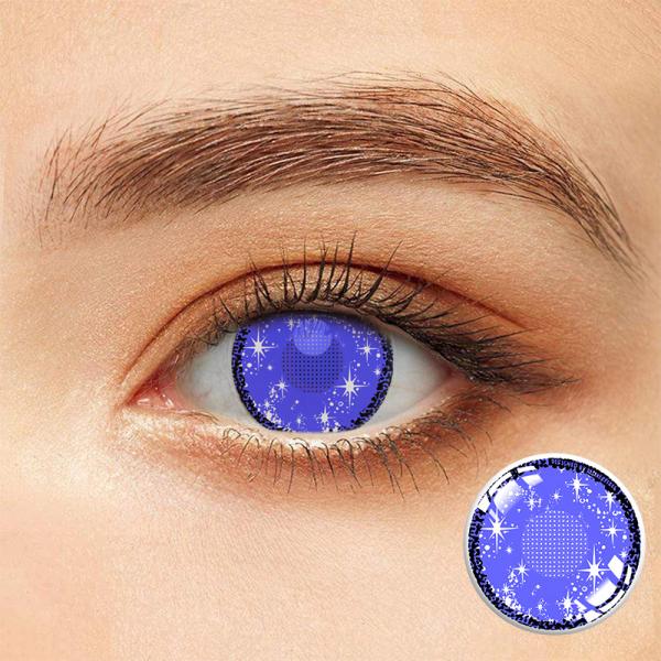 Зеленый цвет сумасшедшего вампира контактных линзов Byakugan Pseyeche Cosplay красный