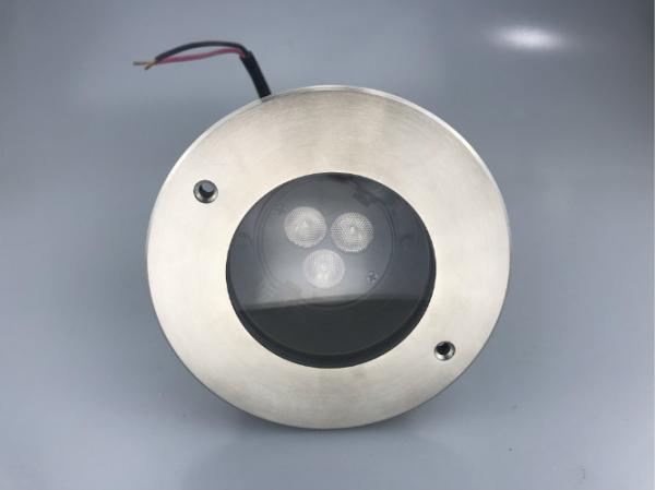 luz do diodo emissor de luz Inground de 60° 3000K com 316L Titanizing de aço inoxidável