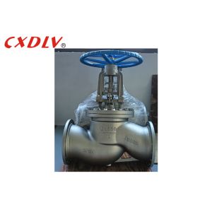 DN350 PN16 Stainless Steel Flanged Globe Valve with Handlewheel