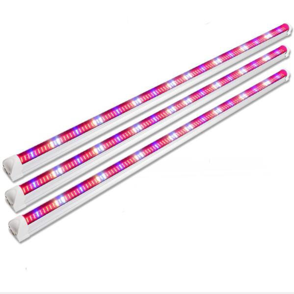 Waterproof IP65 T8 LED Plant Grow Light 50000H Long Lifetime Aluminum Body
