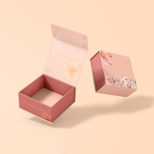 OEM Cosmetic Packaging Box Magnetic Essential Oil Gift Box
