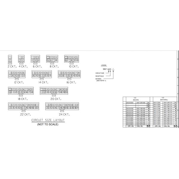 Подгонянная пригонка 2x4p 8P монтажной схемы 24AWG 8pin электрическая мини-