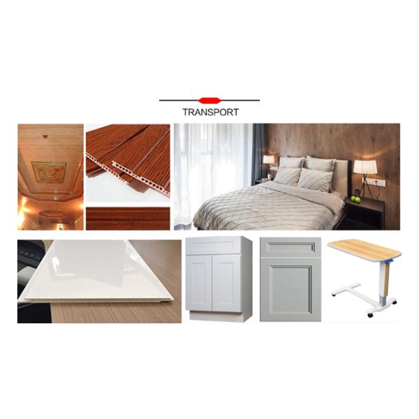 Professional Embossed PVC Decorative Foil , PVC Membrane Foil OEM Service