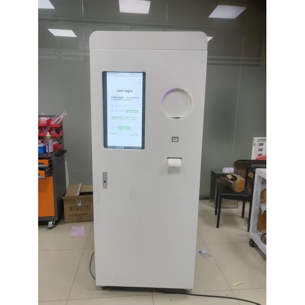 Grocery Super Slim LDPE PET bottle Recycling Machine with compactor 2 segments