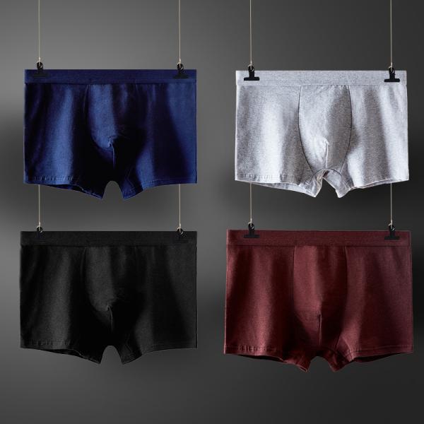 3D Seamless Mens Boxer Shorts Mid-Waist L-3XL Breathable Boxer Briefs