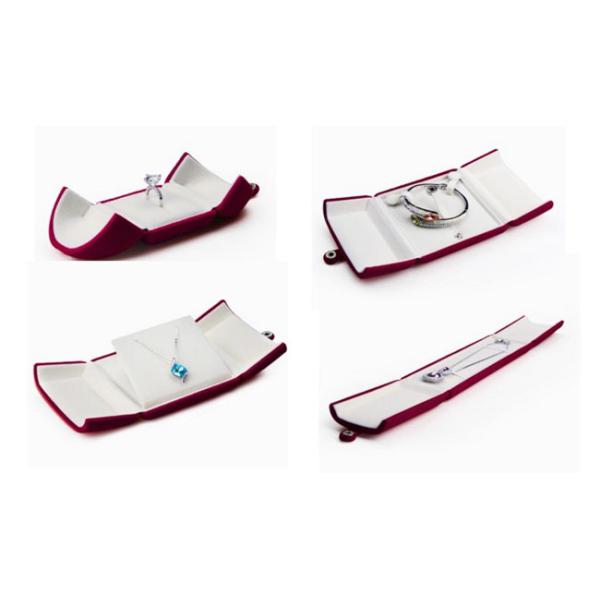 Button Jewelry Velvet Box Great Presentation Necklace Pendant Packaging Display