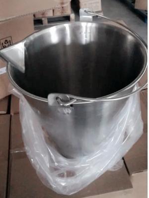 Handle Type Stainless Steel Feed Bucket , 20L Stainless Steel Milker