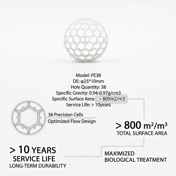 Modular SSI MBBR Biofilm Reactor System Compact Design Rapid Colonization For Southeast Asia Industrial Wastewater