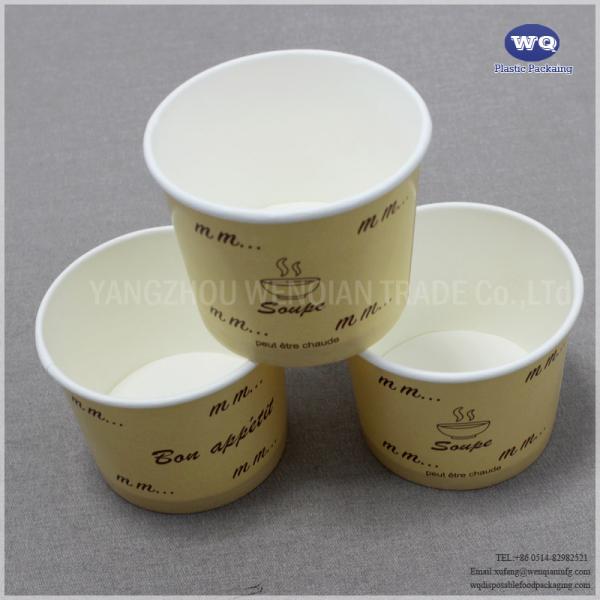 Disposable 13oz Ice Cream Dessert Bowls For Hot Or Cold Food-Ice Cream Sundae Cups, Disposable Dessert Bowls