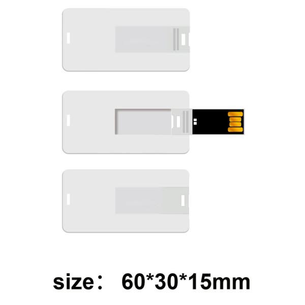 Вспышка UDP откалывает ручку 16GB 32GB 64GB 15MB/S памяти кредитной карточки