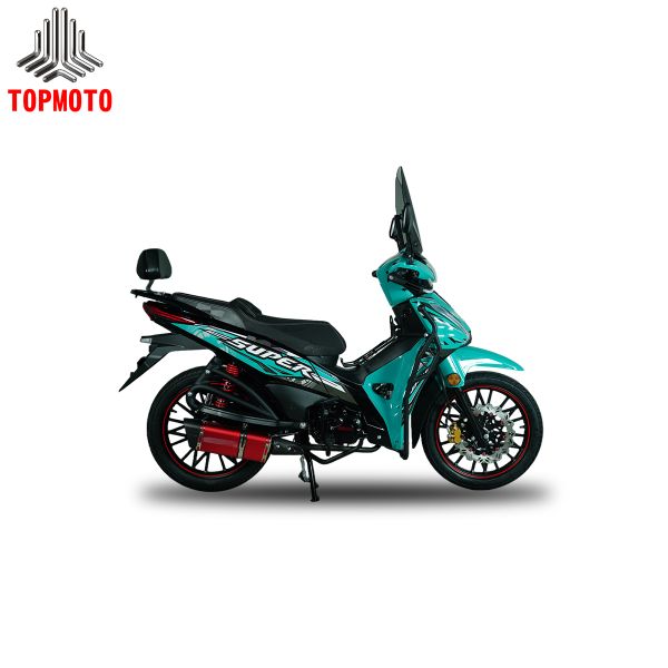 Economical Underbone Motorcycle with 75km/h Max Speed, 3.1L Fuel Tank, and 12° Climbing Ability for Daily Commute