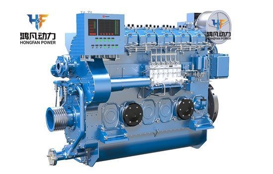 Water Cooling Weichai WD10C218-15 Marine Diesel Engine for Peru Fishing Boat Transport