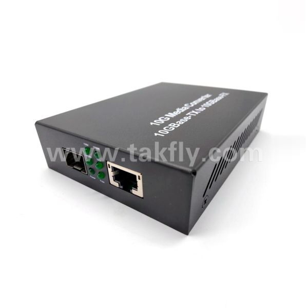10G Gigabit Unmanaged Fiber Media Converter,Cost-Effective Workgroup Network Expansion,Isolated Protection & Easy Maintenance