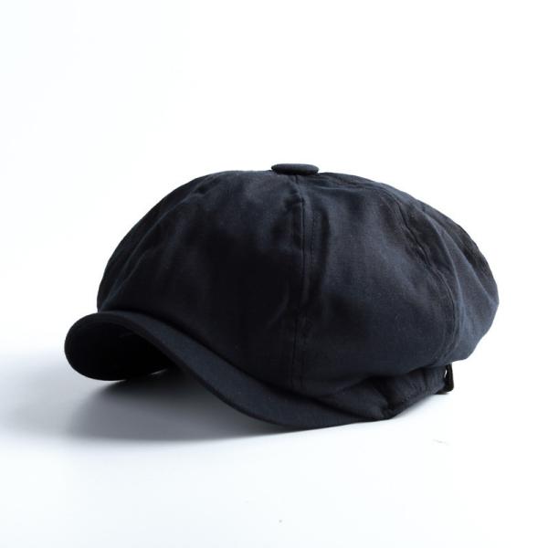 Spring and Autumn Men's Hat Plain Dyed Wool Beret with Retro England Octagonal Design