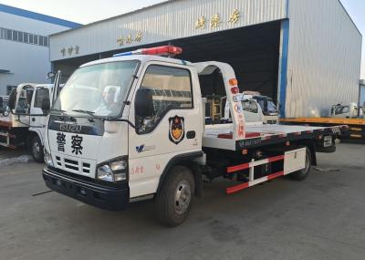 Caminhão de Wrecker do serviço de reboque da recuperação de ISUZU 4x2 120hp de 4 toneladas/de 5 toneladas