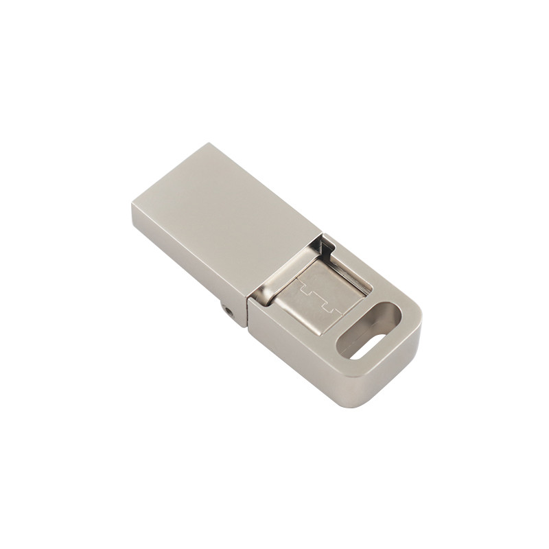 Металлический USB 3.0 и флэш-накопитель типа C с типом C может лазерный логотип с одним лицом сделать обещание