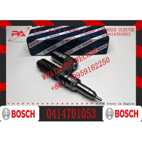 Reman Fuel Injector 0414701006 0414701053 0414701084 0986441003 0986441103 42562792 2991150 for Case New Holland Fiat Iv