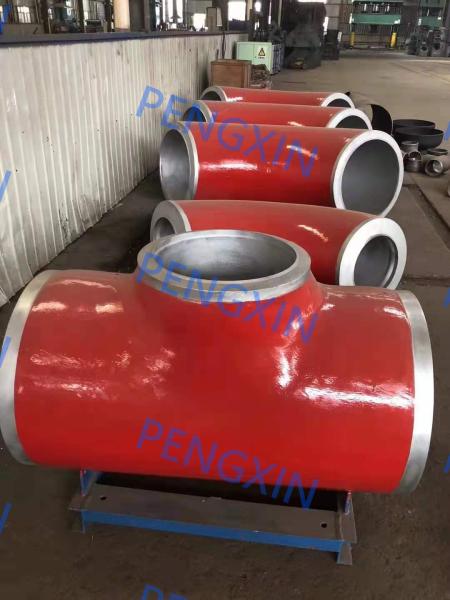 Low Alloy Steel A234 Wp91 Asme B16.9 T Connector Plumbing