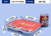 Emballages alimentaires jetables recyclables Contenants en aluminium Vaisselle en papier d'aluminium
