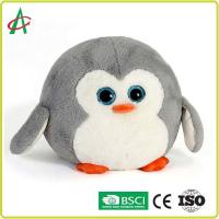 Certificado macio super da tela CPSC dos brinquedos animais redondos do luxuoso do bebê do pinguim 25cm