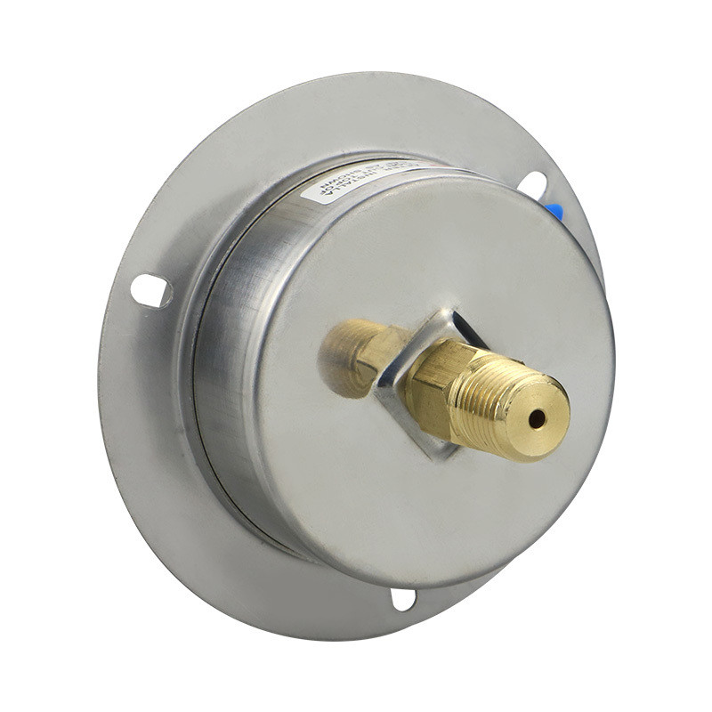 Stainless Steel Case Glycerin Filled Pressure Gauge with 2.5% Accuracy and OEM Bezel