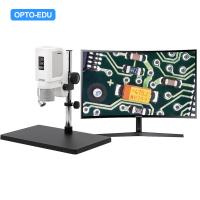 Microscópio 0.7x~4.5x da fonte luminosa DC12V Digitas LCD do diodo emissor de luz de OPTO-EDU A32.6401