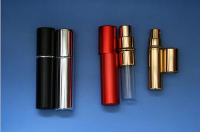 Atomizador/pulverizador de alumínio personalizados da pena 10ml para o perfume, Sanitizer, refrogerador de ar