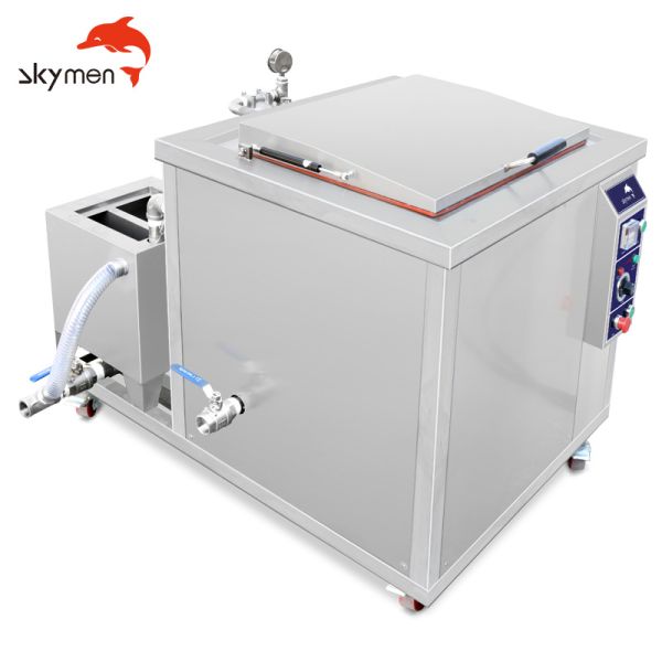 Ultrasonic Cleaner for Industrial Parts Washer, Automatic Parts Washer, Ultrasonic Bath Cleaner with Filtration 360L